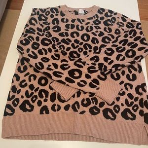 A New Day Animal Print Sweater